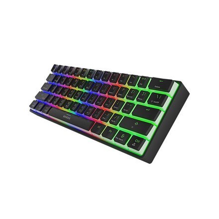 Genesis THOR 660 RGB Gaming keyboard, RGB LED light, US, Black, Bluetooth, Wired, Wireless connection, Gateron Red Switch Genesis THOR 660 RGB Gaming keyboard, RGB LED light, US, Black, Bluetooth, Wired, Wireless connection, Gateron Red Switch