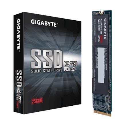 Gigabyte GP-GSM2NE8256GNTD 256 GB, SSD interface M.2 NVME, Write speed 800 MB/s, Read speed 1200 MB/s Gigabyte GP-GSM2NE8256GNTD 256 GB, SSD interface M.2 NVME, Write speed 800 MB/s, Read speed 1200 MB/s