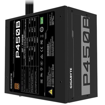 Gigabyte GP-P450B 450 W, 80 PLUS Bronze certified Gigabyte GP-P450B 450 W, 80 PLUS Bronze certified