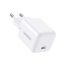 Ładowarka sieciowa X512 GaN USB-C 20W - biała