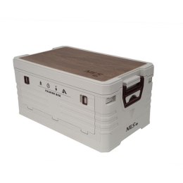 NCB4002 SKŁADANA SKRZYNIA KEMPINGOWA Z FUNKCJĄ STOŁU 2W1 50L NILS CAMP