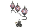 Lampa stołowa - klosz pojedynczy, wielokolorowy