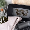 Brytfanna Żeliwna do Piekarnika Pieczenia z Pokrywką VILDE 2w1 3,5 L