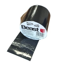Taśma butylowa CZARNA uszczelniająca wodoodporna 0,8x100mm 5M BUTYL UV BLACK WATERPROOF