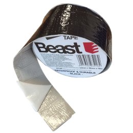 Taśma butylowa CZARNA uszczelniająca wodoodporna 0,8x50mm 10M BUTYL UV BLACK WATERPROOF