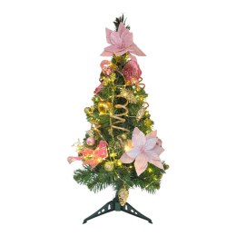 Gotowa ubrana choinka świąteczna do domu biura + światełka 70cm