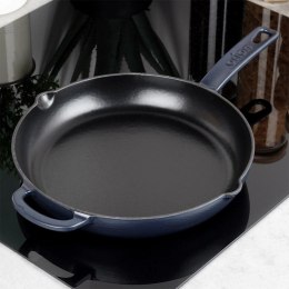 Patelnia Żeliwna do Smażenia Pieczenia Duszenia Emaliowana ORION 28 cm