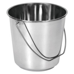 Wiadro Stalowe Nierdzewne Metalowe Ogrodowe ORION 5 L