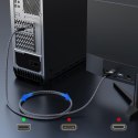 Kabel przewód DisplayPort z ceryfikatem VESA 80 Gb/s 16K HDR HDCP DSC 3m - czarny
