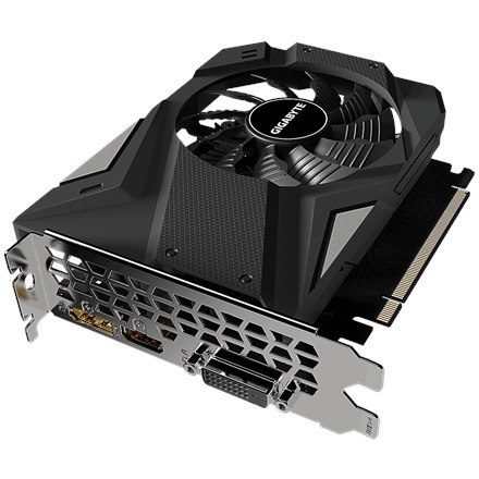 Gigabyte GV-N1656OC-4GD NVIDIA, 4 GB, GeForce GTX 1650, GDDR6, PCI-E 3.0 x 16, Processor frequency 1635 MHz, DVI-D ports quantit Gigabyte GV-N1656OC-4GD NVIDIA, 4 GB, GeForce GTX 1650, GDDR6, PCI-E 3.0 x 16, Processor frequency 1635 MHz, DVI-D ports quantit
