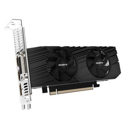 Gigabyte GV-N1656OC-4GL NVIDIA, 4 GB, GeForce GTX 1650, GDDR6, PCI-E 3.0 x 16, Processor frequency 1620 MHz, DVI-D ports quanti Gigabyte GV-N1656OC-4GL NVIDIA, 4 GB, GeForce GTX 1650, GDDR6, PCI-E 3.0 x 16, Processor frequency 1620 MHz, DVI-D ports quanti