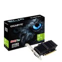 Gigabyte Low Profile NVIDIA, 2 GB, GeForce GT 710, GDDR5, PCI Express 2.0, Processor frequency 954 MHz, HDMI ports quantity 1, M