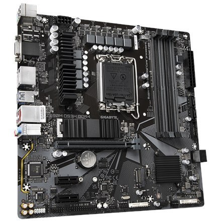 Gigabyte Z690M DS3H DDR4 1.0 M/B Processor family Intel, Processor socket LGA1700, DDR4 DIMM, Memory slots 4, Supported hard di Gigabyte Z690M DS3H DDR4 1.0 M/B Processor family Intel, Processor socket LGA1700, DDR4 DIMM, Memory slots 4, Supported hard di