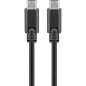 Goobay 38873 USB-C cable (USB 3.2 generation 2x2, 5A) Black