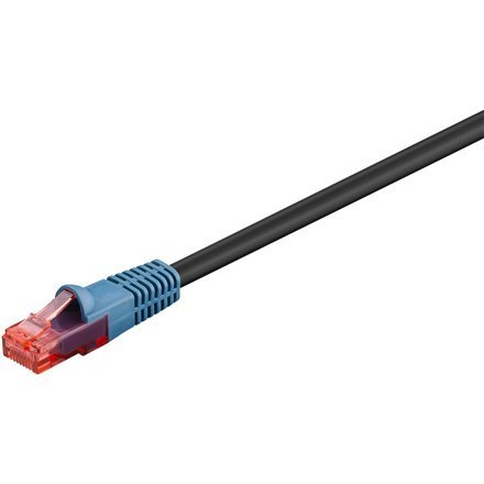 Goobay CAT 6 Outdoor-patch cable U/UTP 94389 10 m, Black Goobay CAT 6 Outdoor-patch cable U/UTP 94389 10 m, Black