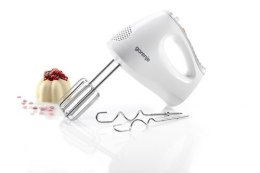 Gorenje Mixer with stand M450WS Hand Mixer, 450 W, Number of speeds 5, Turbo mode, White
