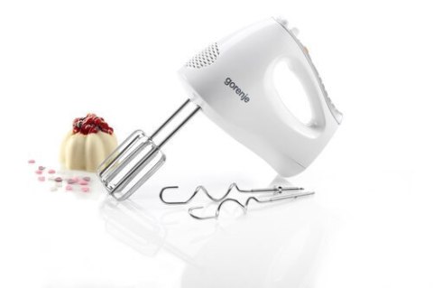 Gorenje Mixer with stand M450WS Hand Mixer, 450 W, Number of speeds 5, Turbo mode, White