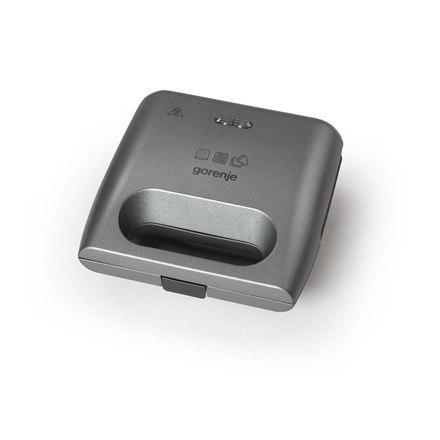 Gorenje Sandwich maker SM703GCG 700 W, Number of plates 3, Number of pastry 2, Grey Gorenje Sandwich maker SM703GCG 700 W, Number of plates 3, Number of pastry 2, Grey