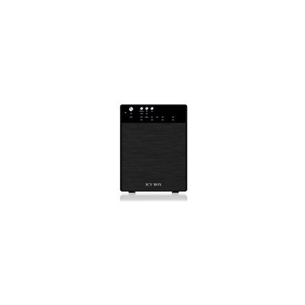 ICY BOX IB-3640SU3, external 4-bay JBOD system for 3,5" SATA I/II/III HDD, USB 3.0 + eSATA, black ICY BOX IB-3640SU3, external 4-bay JBOD system for 3,5" SATA I/II/III HDD, USB 3.0 + eSATA, black