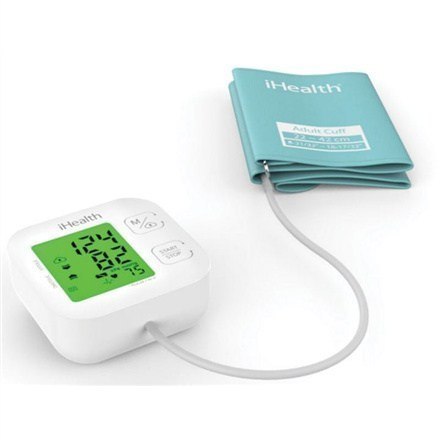 IHealth Track KN-550BT Wireless Bluetooth connection, White/Blue, Weight 438 g, Calculation of blood pressure (systolic and dias IHealth Track KN-550BT Wireless Bluetooth connection, White/Blue, Weight 438 g, Calculation of blood pressure (systolic and dias