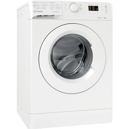 INDESIT Washing machine MTWA 71252 W EE Energy efficiency class E, Front loading, Washing capacity 7 kg, 1200 RPM, Depth 54 cm, INDESIT Washing machine MTWA 71252 W EE Energy efficiency class E, Front loading, Washing capacity 7 kg, 1200 RPM, Depth 54 cm,