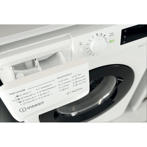 INDESIT Washing machine MTWE 71252 WK EE Energy efficiency class E, Front loading, Washing capacity 7 kg, 1200 RPM, Depth 54 cm, INDESIT Washing machine MTWE 71252 WK EE Energy efficiency class E, Front loading, Washing capacity 7 kg, 1200 RPM, Depth 54 cm,