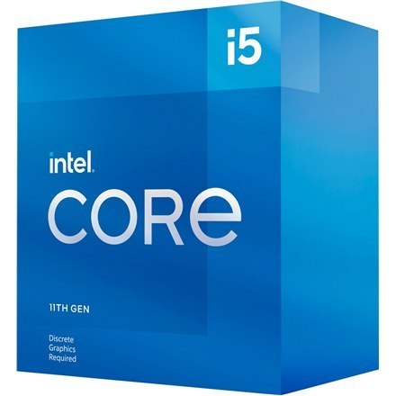 Intel i5-11400F, 2.6 GHz, LGA1200, Processor threads 12, Packing Retail, Processor cores 6, Component for Desktop