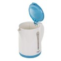 Kettle Adler AD 1244 Standard kettle, Plastic, White, 2000 W, 360° rotational base, 2.5 L