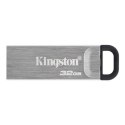 Kingston USB Flash Drive DataTraveler Kyson 32 GB, USB 3.2 Gen 1, Black/Grey
