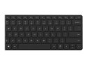 Kompaktowa klawiatura Microsoft Designer Wireless, 288 g, Połączenie bezprzewodowe, Matowa czerń, Bluetooth