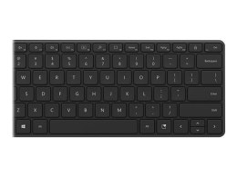 Kompaktowa klawiatura Microsoft Designer Wireless, 288 g, Połączenie bezprzewodowe, Matowa czerń, Bluetooth