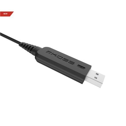 Koss Headphones CS200 USB Headband/On-Ear, USB, Microphone, Black, Koss Headphones CS200 USB Headband/On-Ear, USB, Microphone, Black,