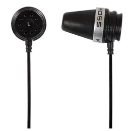 Koss Headphones Sparkplug In-ear, 3.5 mm, Black, Noice canceling,