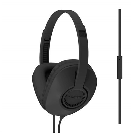 Koss Headphones UR23iK Headband/On-Ear, 3.5mm (1/8 inch), Microphone, Black, Koss Headphones UR23iK Headband/On-Ear, 3.5mm (1/8 inch), Microphone, Black,