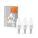 Ledvance SMART+ WiFi Classic Candle Tunable White 40 5W 2700-6500K E14, 3pcs pack