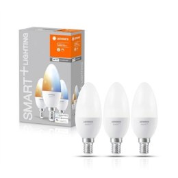 Ledvance SMART+ WiFi Classic Candle Tunable White 40 5W 2700-6500K E14, 3pcs pack