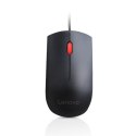 Lenovo Essential USB Wired Mouse, 1600 DPI, 1.8 m, 3 Buttons, Black Lenovo