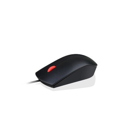 Lenovo Essential USB Wired Mouse, 1600 DPI, 1.8 m, 3 Buttons, Black Lenovo Lenovo Essential USB Wired Mouse, 1600 DPI, 1.8 m, 3 Buttons, Black Lenovo