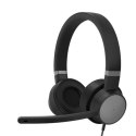 Lenovo Go Wired ANC Headset Built-in microphone, Black, Wired, Noice canceling
