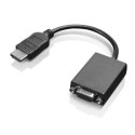 Lenovo HDMI to VGA 0.2 m, Black, Adapter