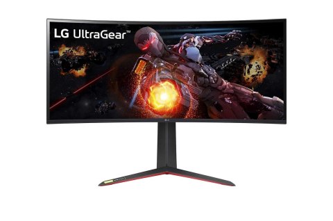 LG Curved Gaming Monitor 34GP950G-B 34 ", IPS, UW QHD, 3440 x 1440, 21:9, 1 ms, 400 cd/m², 144 Hz