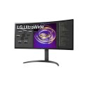 LG UltraWide Curved Monitor 34WP85C-B 34 ", IPS, UWQHD, 3440 x 1400 pixels, 21:9, 5 ms, 300 cd/m², Black, Headset output, 60 Hz,