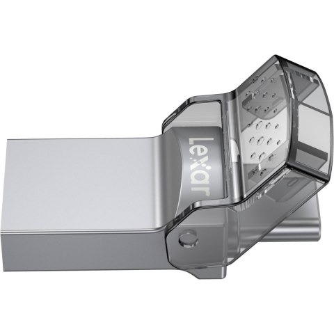 Lexar Flash Drive JumpDrive 32 GB, USB 3.0, Sliver, USB Type-C/USB Type-A, 100 MB/s