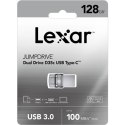 Lexar Flash Drive JumpDrive D35c 128 GB, USB 3.0, Silver