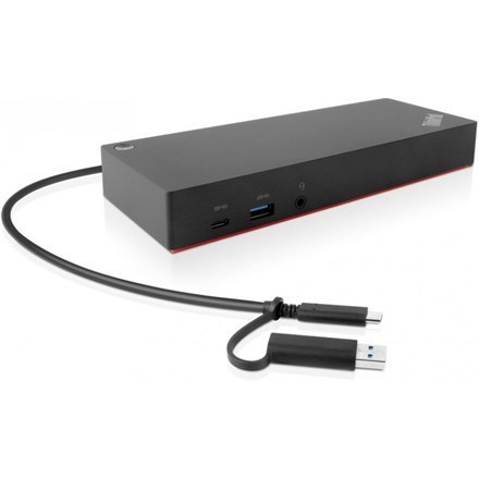 Lenovo ThinkPad Hybrid USB-C with USB-A Dock (Max displays: 2, Max resolution: 4K/60Hz, Supports: 2x4K/60Hz, 1xEthernet LAN (RJ- Lenovo ThinkPad Hybrid USB-C with USB-A Dock (Max displays: 2, Max resolution: 4K/60Hz, Supports: 2x4K/60Hz, 1xEthernet LAN (RJ-