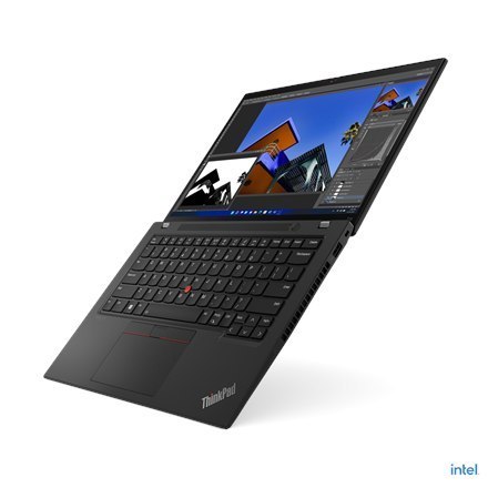 Lenovo ThinkPad T14 (Gen 3) Black, 14 ", IPS, WUXGA, 1920 x 1200, Anti-glare, Intel Core i7, i7-1255U, 16 GB, SSD 512 GB, Intel Lenovo ThinkPad T14 (Gen 3) Black, 14 ", IPS, WUXGA, 1920 x 1200, Anti-glare, Intel Core i7, i7-1255U, 16 GB, SSD 512 GB, Intel