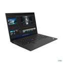 Lenovo ThinkPad T14 (Gen 3) Black, 14 ", IPS, WUXGA, 1920 x 1200, Anti-glare, Intel Core i7, i7-1255U, 16 GB, SSD 512 GB, Intel