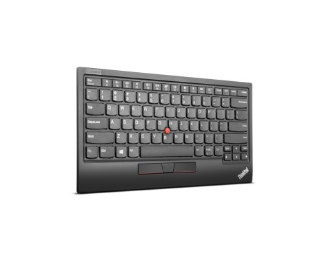 Lenovo ThinkPad TrackPoint Keyboard II Bluetooth 5.0 + 2.4 GHz Wireless - Nano USB dongle, układ angielski, kolor: Pure Black Lenovo ThinkPad TrackPoint Keyboard II Bluetooth 5.0 + 2.4 GHz Wireless - Nano USB dongle, układ angielski, kolor: Pure Black