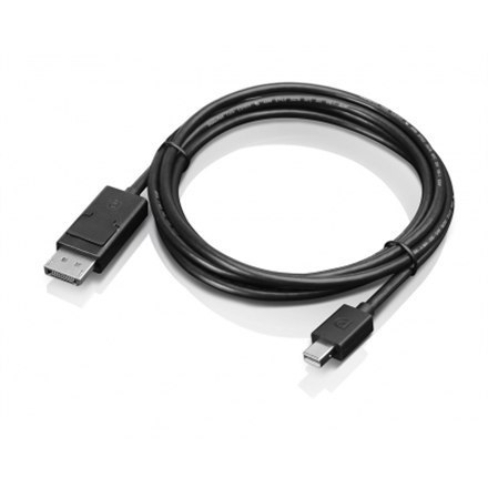 Lenovo mini-DisplayPort to DisplayPort Black, Cable, 2 m Lenovo mini-DisplayPort to DisplayPort Black, Cable, 2 m