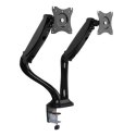 Logilink BP0041 Dual Monitor Desk mount, 13"-27",gas spring Logilink Desk Mount, BP0041, 13-27 ", Maximum weight (capacity) 6 kg